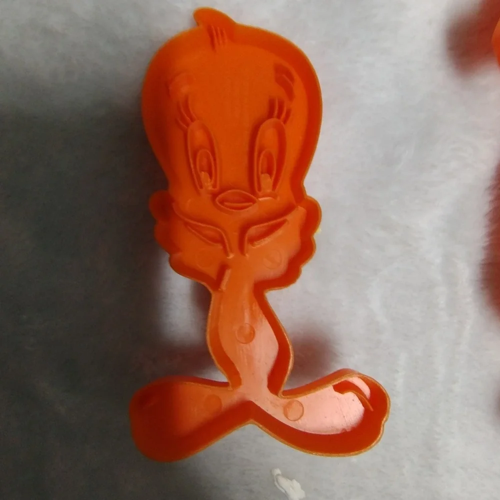 Vintage 1979 Warne Bros Cookie Cutters Set YosemiteSam PorkyPig Tweety Sylvester